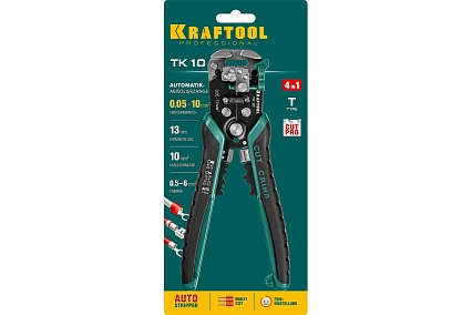 Стриппер Kraftool TK-10 автоматический, многофункциональный, 0.05 - 10 мм2, 22639