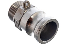 Камлок тип F (ниппель; наружная резьба BSP; 25 мм-1&quot;; нержавеющая сталь) TITAN LOCK TL100FSS