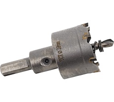 Коронка по металлу 39 мм с пластинами ВК8 WOLFSTAR cw00026