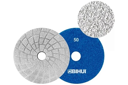Круг алмазный гибкий, черепашка, зерно 50, 100 мм BIHUI DPV405