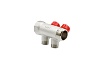 Коллектор VRT 1"x1/2", с регулировочными вентилями, 2 выхода 524073