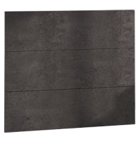 Фасад напольной тумбы Marka One Mix 90 см для 3 ящ, МДФ, арья бетон