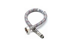 Подводка к смесителю PSV с полимерным покрытием, 50 см М10х1/2, комплект 2 шт 4627132452918