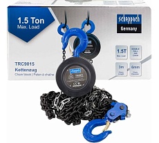 Таль цепная ручная Scheppach 1.5т Sch-TRC9015(59210)