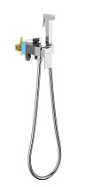 Смеситель Aquatek Либра AQ1022CR с гигиеническим душем, хром