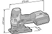 Аккумуляторный лобзик Flex JS 18.0-EC 493775