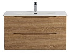 Тумба с раковиной BelBagno Marino-Cer-N 100 см Rovere Bianco