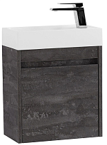 Мебель для ванной Art&Max Family-M 50 см, с дверцей, Iron Stone