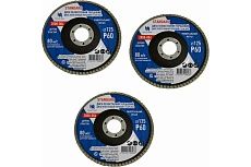 Диск лепестковый торцевой конический 125х22.2 мм, Р60 HorsAY Hard 2008-0043