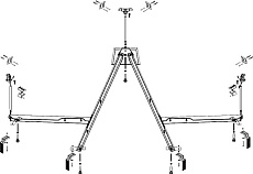 Каркас Cezares Cetina 150