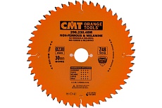 Диск пильный по цветным металлам и пластику (230x30x2,8/2,2 мм; Z48) CMT 296.230.48M