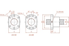 Гайка ШВП TECHNIX SFU6310TEСHNIX