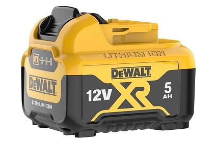 Батарея аккумуляторная 12 В XR Li-ion 5.0 Ач DeWalt DCB126-XJ