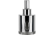 Коронка алмазная по керамограниту и керамике с центрирующим сверлом 35 мм Diamond Industrial DIDCSC035