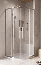 Душевой уголок Cezares Relax-304 90x90 прозрачный, хром RELAX-304-R-2-90-C-CR