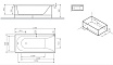 Фронтальная панель Am.Pm Spirit W72A-180-080W-P2 180 см