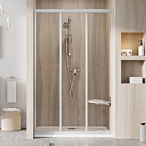 Душевая дверь Ravak Supernova ASDP3 130x188 сатин, Transparent