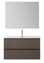 Мебель для ванной BelBagno Uno-Mini 100 см Бежевый матовый