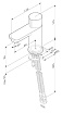 Смеситель для раковины AM.PM X-Joy F85A02522 нажимной TouchReel, черный