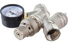 Редуктор давления с фильтром и манометром (2-5 бар; 1/2&quot;) Valtec VT.082.N.04
