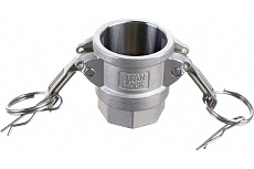 Камлок тип D (розетка; внутренняя резьба BSP; 25 мм-1&quot;; нержавеющая сталь) TITAN LOCK TL100DSS