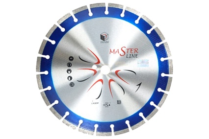 Круг алмазный сегментный 1A1RSS Master Line (125х22.2 мм) по железобетону Diam 499
