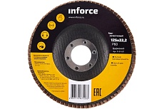 Круг лепестковый (125x22.2 мм; P60; цирконий) Inforce 11-01-617