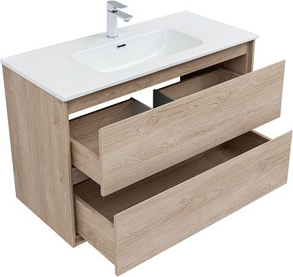 Мебель для ванной Aquanet Милан 100 см дуб светлый Мебель для ванной Aquanet Милан 100 см дуб светлый