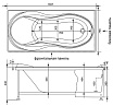 Акриловая ванна Aquanet Grenada 170x80