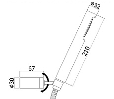 Душевой гарнитур Paffoni Birillo ZDUP036CR хром