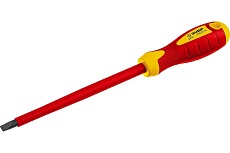 Диэлектрическая отвертка Зубр до 1000В ПРОФИ Cr-V SL 8 x 175 мм 25261-8.0-175_z01