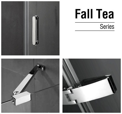 Душевой уголок Gemy Fall Tea S29086 R 100x100