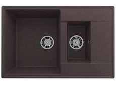 Кухонная мойка Ulgran Quartz Prima 780 1,5 K-06 78 см трюфель