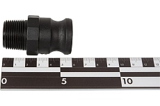Камлок TITAN LOCK 0,75in типа F ниппель, наружная. резьба BSP (полипроп.) TL75FPP
