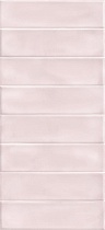Плитка Cersanit Pudra кирпич рельеф розовый 20x44 см, PDG074D