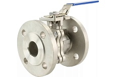 Шаровый кран DN.ru КШФП.316.200 Ду40 Ру40 с ISO-фланцем и рукояткой D160-04867