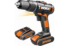 Аккумуляторная ударная дрель-шуруповерт Worx WX371.1