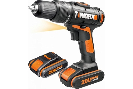 Аккумуляторная ударная дрель-шуруповерт Worx WX371.1
