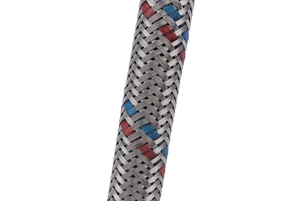Подводка для смесителей СТМ сталь, 1/2xM10x40 см., короткий. штуцер CWFSS040