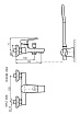 Смеситель для ванны Rav Slezak Colorado CO154.5/2 с душем