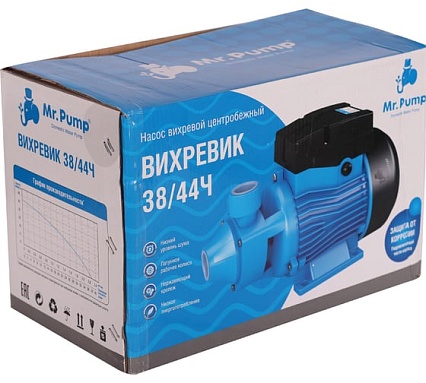 Вихревой центробежный насос Mr.Pump ВИХРЕВИК 38/44Ч 2003R