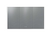 Зеркальный шкаф Aquatek 120x70 см с подсветкой, антипар, хром AQ7129-MLC
