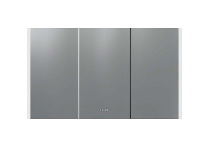 Зеркальный шкаф Aquatek 120x70 см с подсветкой, антипар, хром AQ7129-MLC
