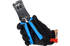 Обжимной инструмент Cabeus для RJ-45 (8р8с), RJ-11/12 (6р6с, 6р4с, 6р2с), 4р4с, 4р2с, профессиональный HT-N468B