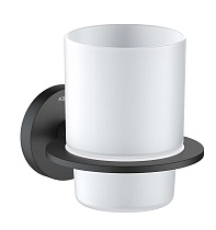 Держатель для стакана Aquatek Оберон AQ4204MB черный матовый