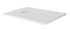 Поддон для душа BelBagno TRAY-MR-UNO-AH-100/80-35-W-BO 100x80 белый, накладка белый