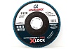Круг лепестковый торцевой КЛТ Р120, X-lock, 125 мм, плоский Альфадиск 5245