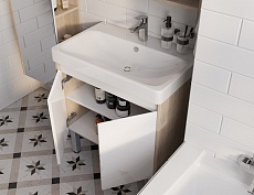 Мебель для ванной Акватон Сканди Doors 70 см дуб верона