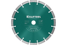 Диск алмазный сегментный по железобетону и бетону Kraftool Universal 230х22 мм 36680-230