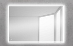 Зеркало BelBagno SPC-GRT-1000-800-LED-TCH 100x80 см сенсорный выключатель